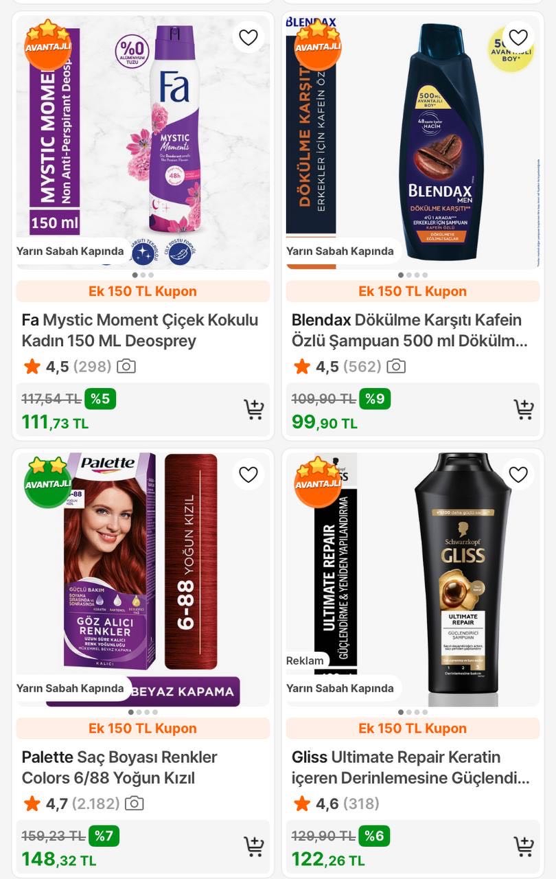 🔥Blendax Dökülme Karşıtı 500ML Şampuan
✅99TL’ye Düştü - Görsel 1