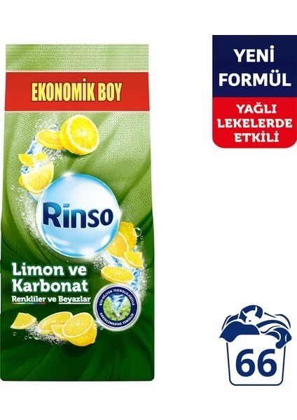 Rinso Toz Çamaşır Deterjanı Limon ve Karbonat Renkliler ve Beyazlar İçin 10 KG

💵 Sepette 100 TL kuponla 279 TL