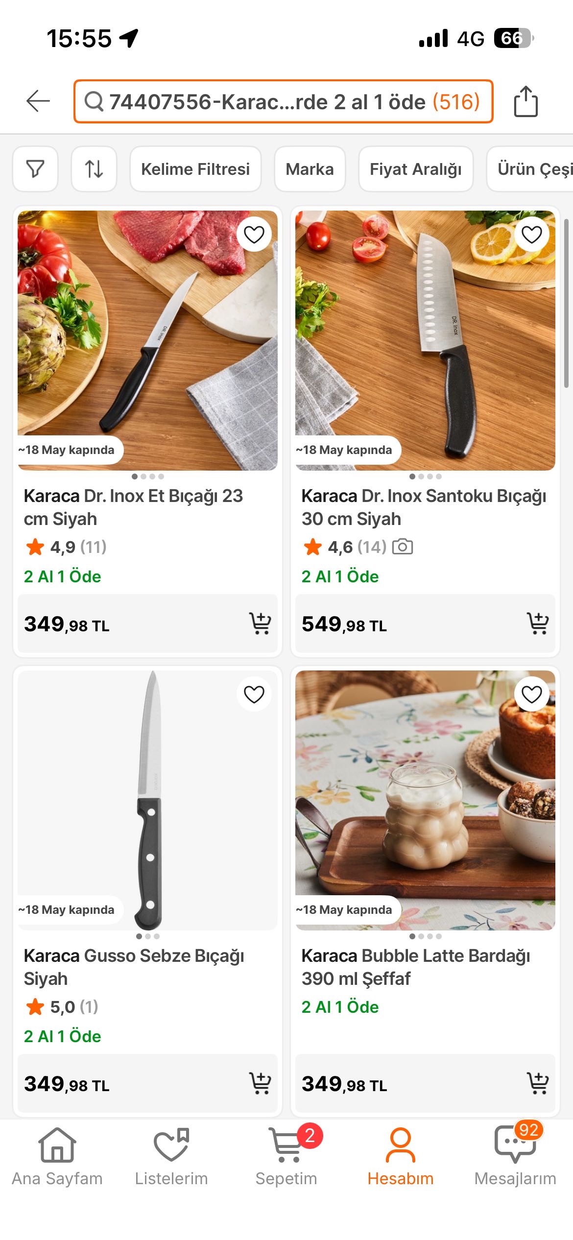 Karaca’da Anneler Gününe özel 2 al 1 öde fırsatı - Görsel 1