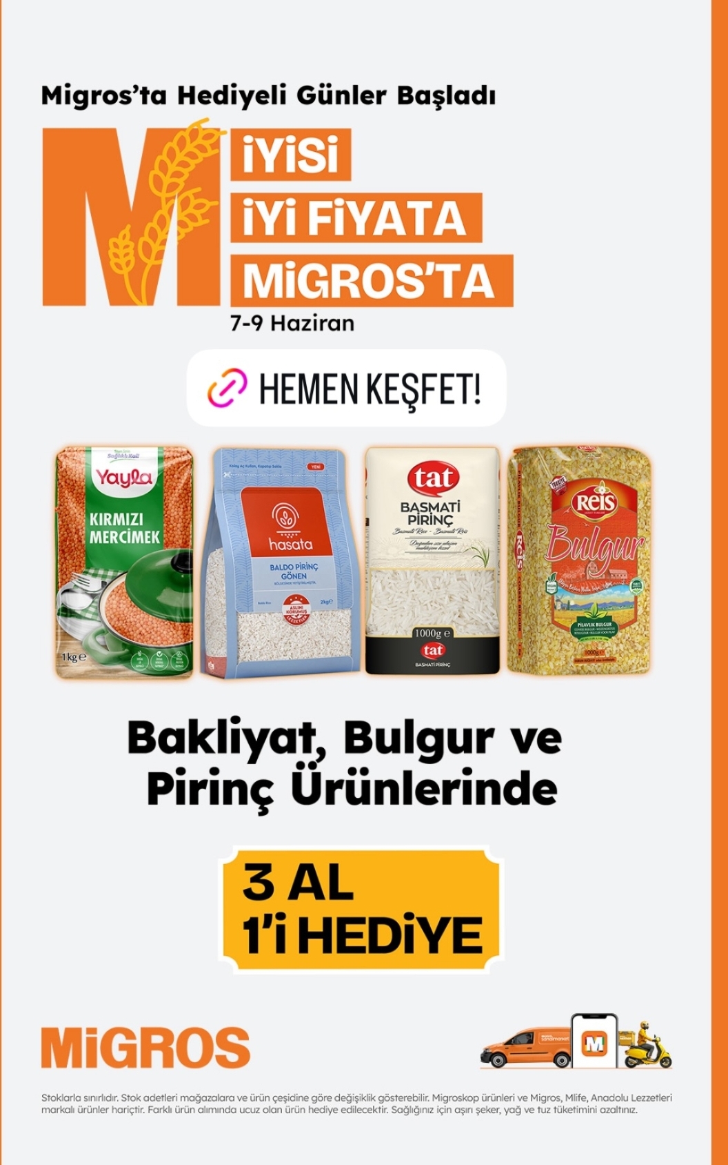Migros birçok kategoride 3 al 2 öde fırsatı - Görsel 1