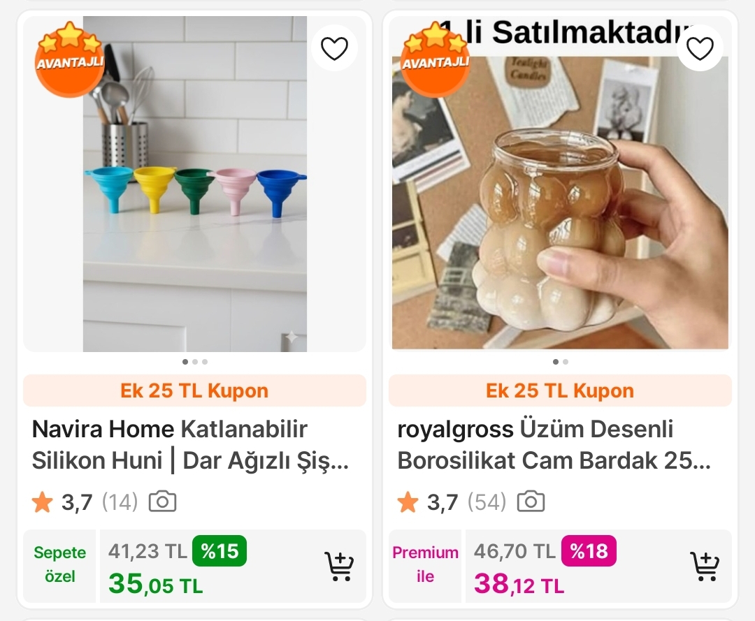 Hepsiburada alt limitsiz 25 TL kupon geldi - Görsel 2