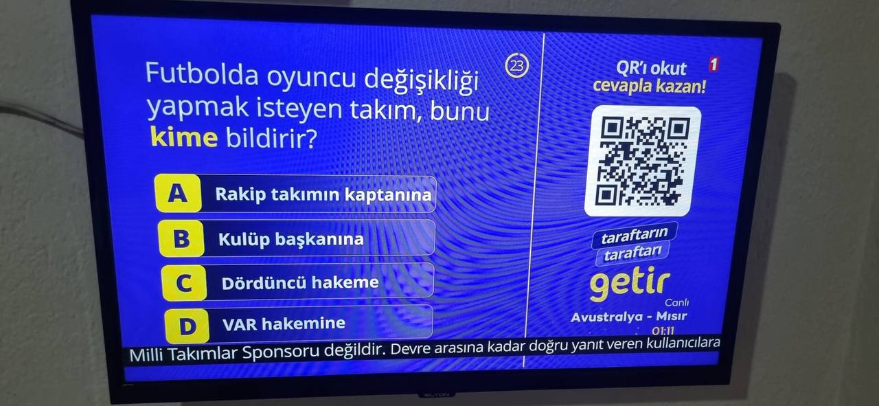 Getir'de QR kodu okut Soruyu Çöz indirimi kap - Görsel 1