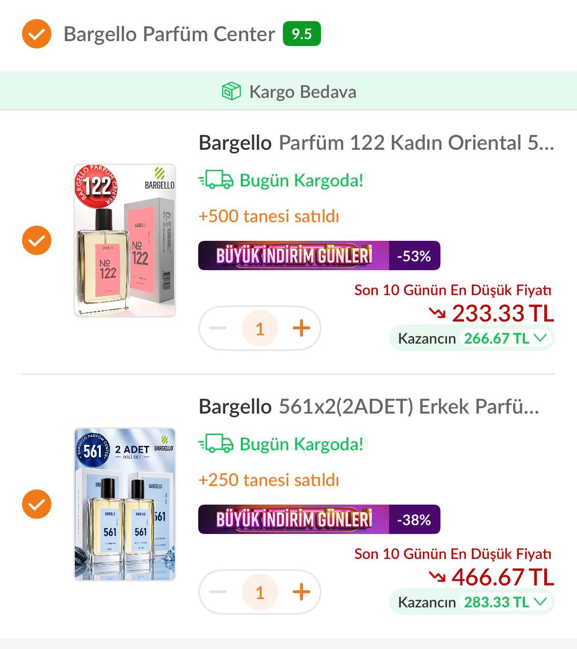 Trendyol kozmetik 800/200 kod - Görsel 1