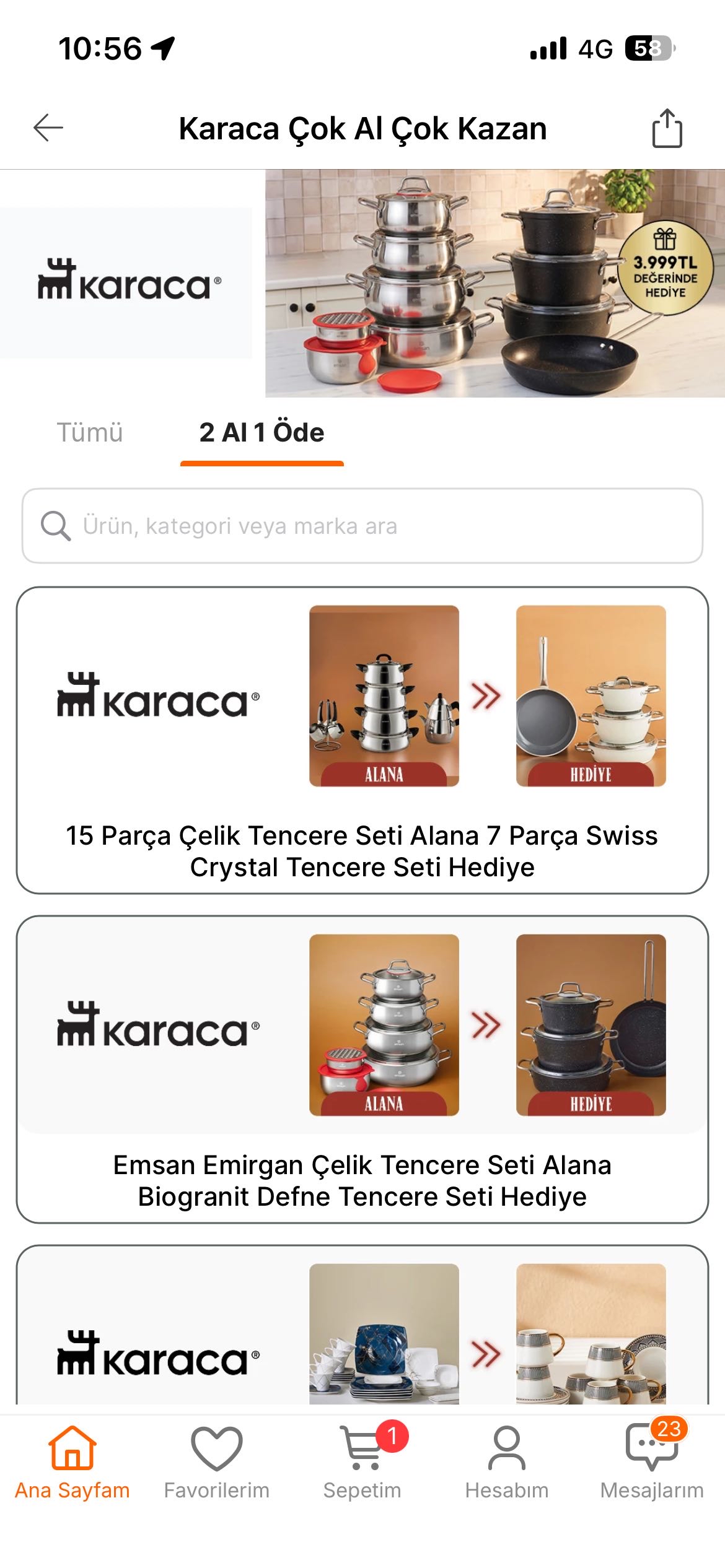 Karacada 2 al 1 öde başladı 🥳