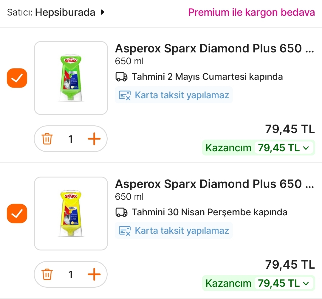 Asperox Sıvı Bulaşık Deterjanlarında 2 Al 1 Öde Fırsatı - Görsel 1
