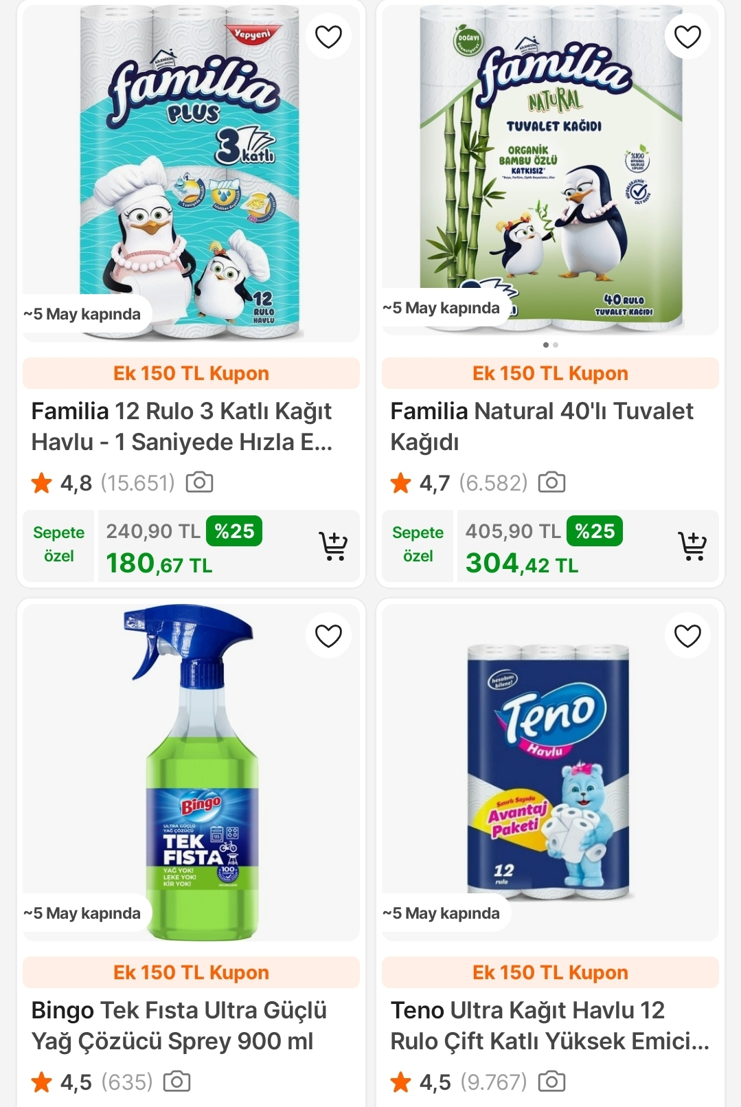 Seçili Familia Papia Ürünlerinde 2 Al 1 Öde - Görsel 2