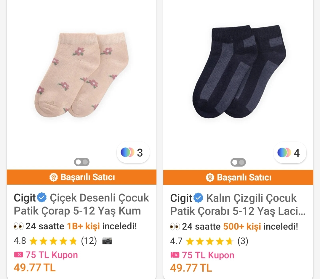 Koşş cigit alt limitsiz 75 TL kupon geldi - Görsel 1