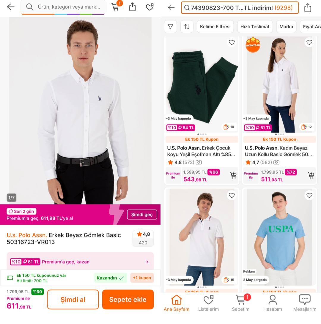 Us Polo Assn Ürünlerinde 700TL ve Üzerine 150TL İndirim Kuponu Aktif - Görsel 1