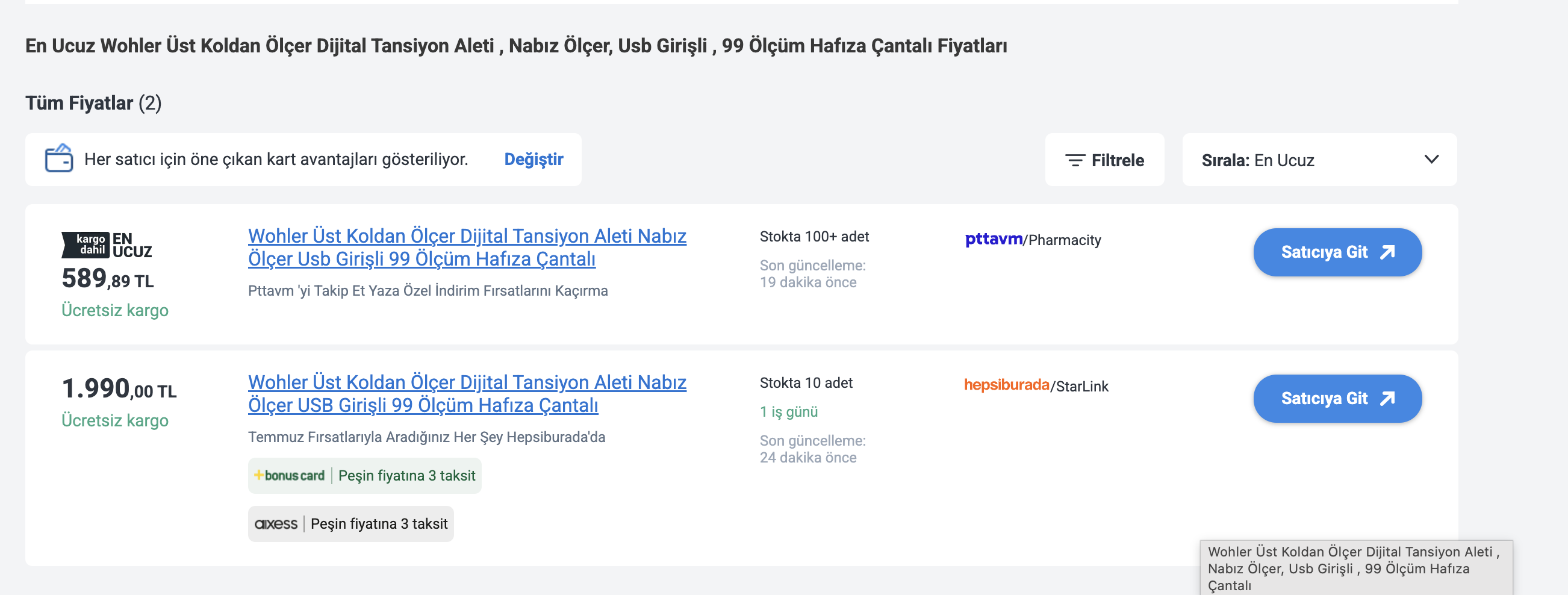 Wohler Dijital Tansiyon Aleti Nabız Ölçer 399TL - Görsel 1