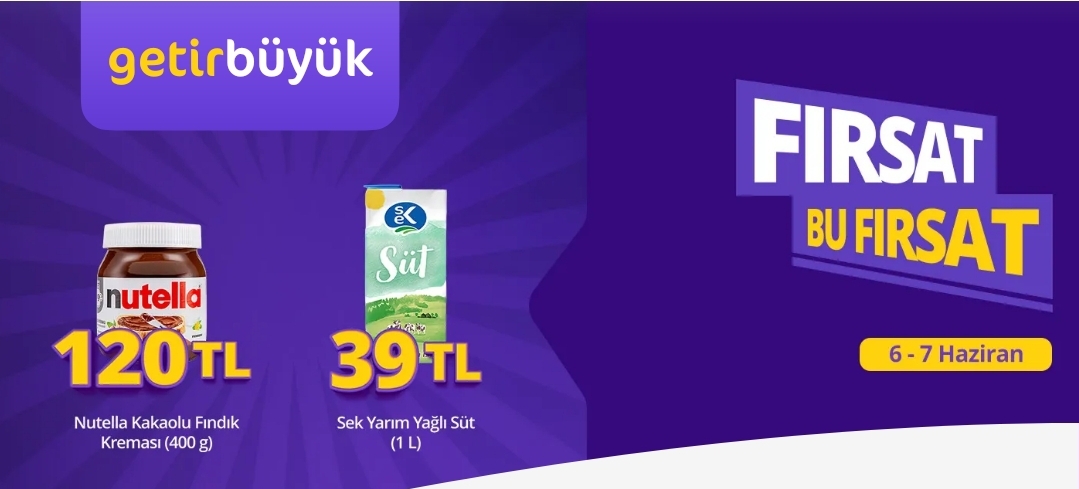 Nutella 120 TL, Sek Süt 39 TL - Görsel 2