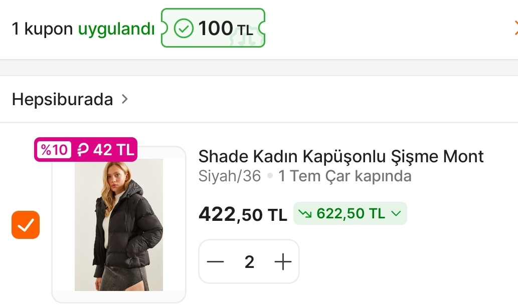 Montlar 190 TL, Gömlekler 150 TL'ye geliyor - Görsel 1