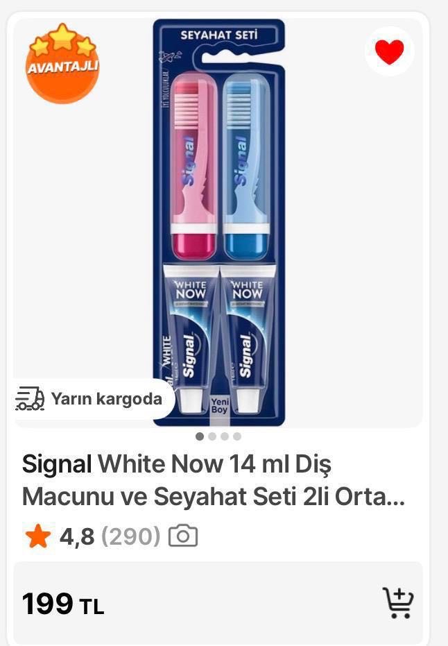 🔥 Signal White Now Seyahat Seti

💰 199₺